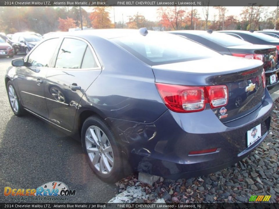 2014 Chevrolet Malibu LTZ Atlantis Blue Metallic / Jet Black Photo #2