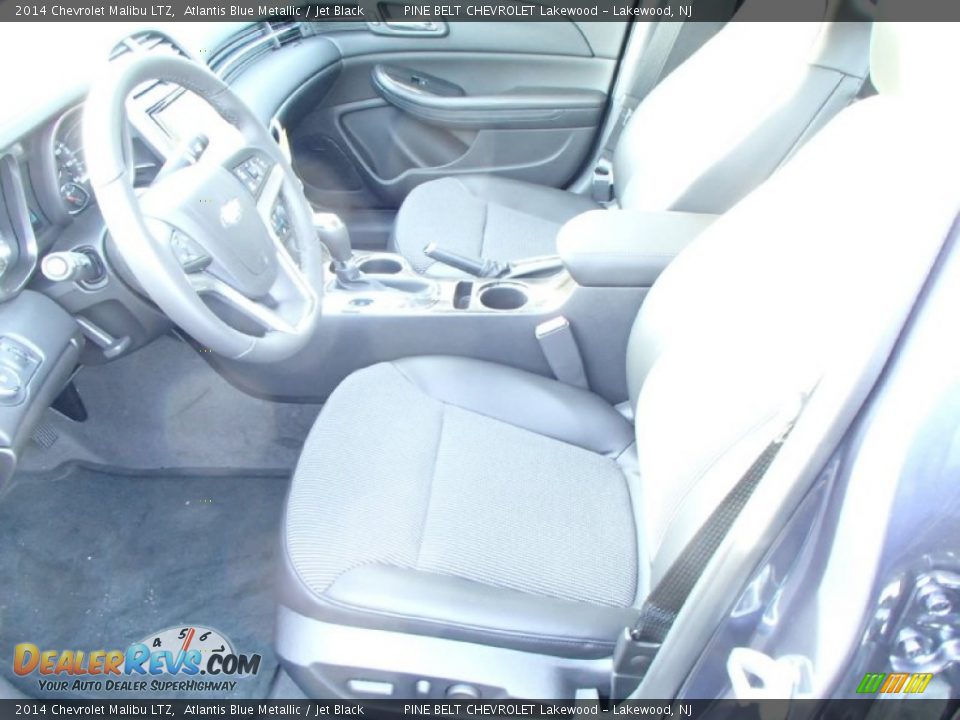 2014 Chevrolet Malibu LTZ Atlantis Blue Metallic / Jet Black Photo #4