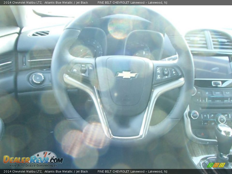 2014 Chevrolet Malibu LTZ Atlantis Blue Metallic / Jet Black Photo #7