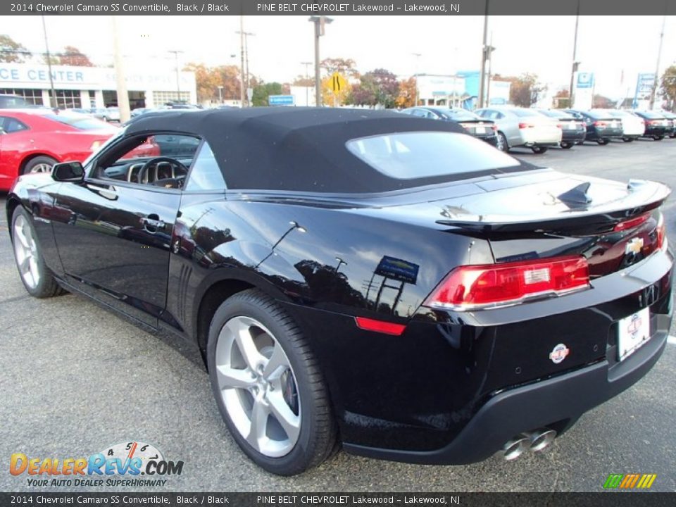 2014 Chevrolet Camaro SS Convertible Black / Black Photo #2