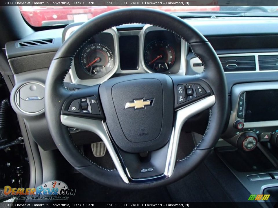 2014 Chevrolet Camaro SS Convertible Black / Black Photo #8