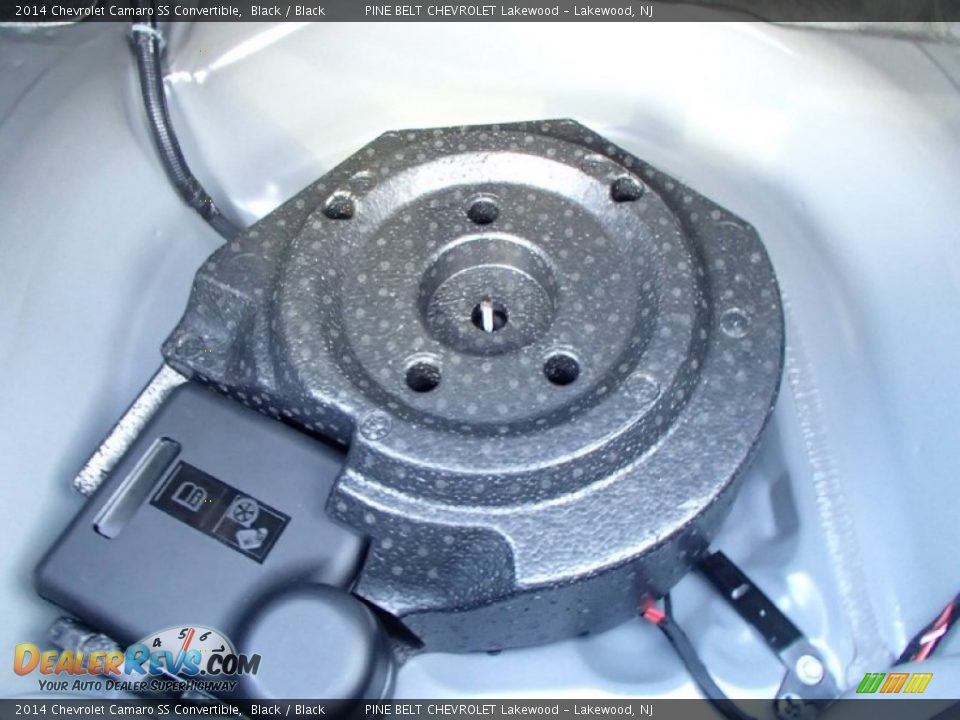 2014 Chevrolet Camaro SS Convertible Black / Black Photo #10
