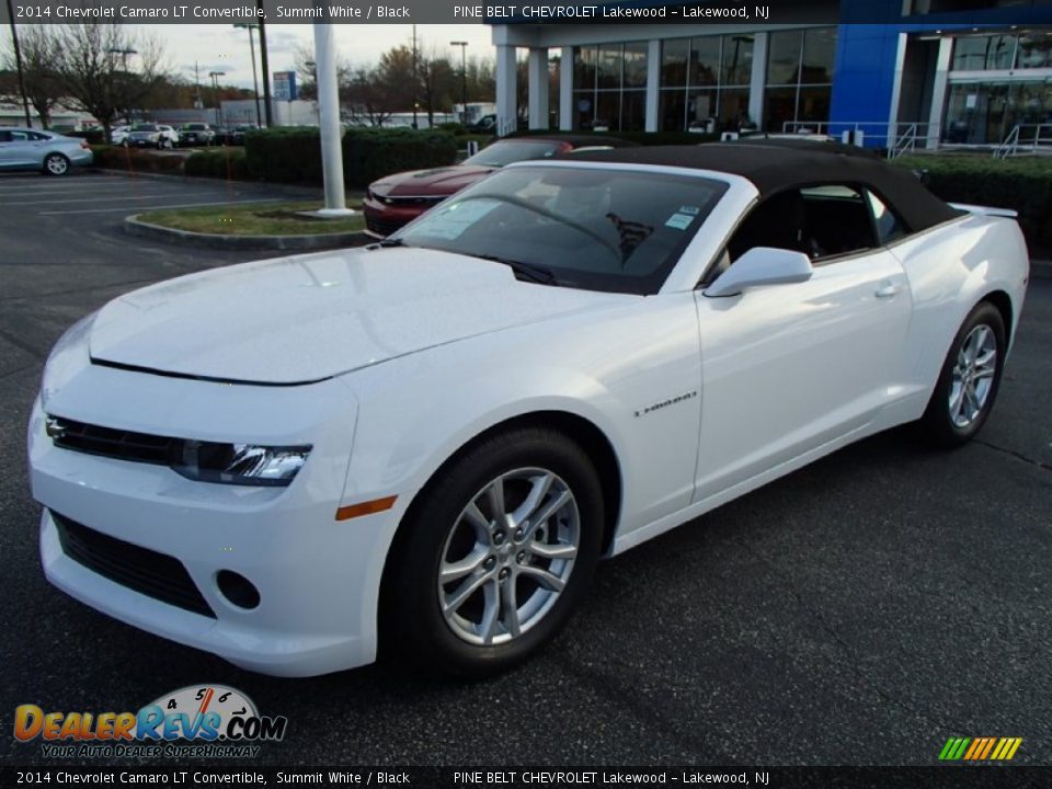 2014 Chevrolet Camaro LT Convertible Summit White / Black Photo #1