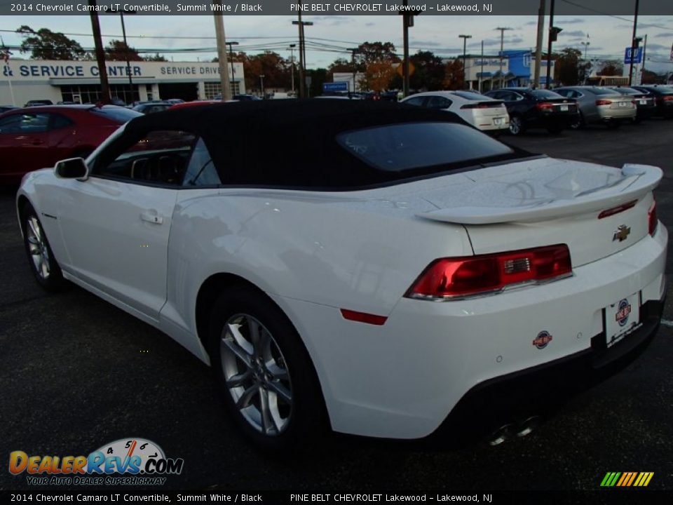 2014 Chevrolet Camaro LT Convertible Summit White / Black Photo #2