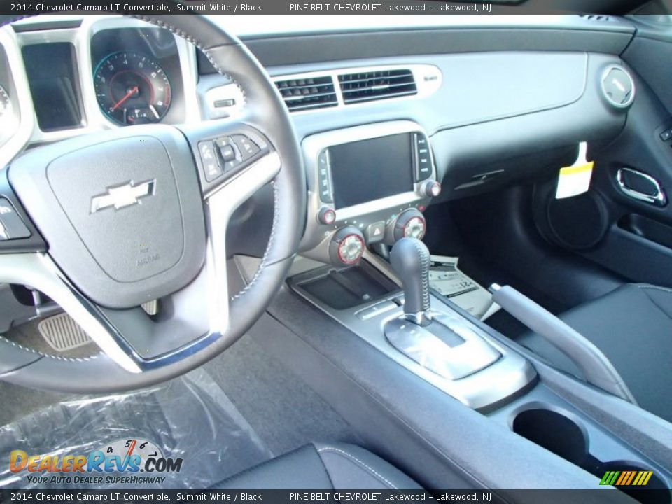 2014 Chevrolet Camaro LT Convertible Summit White / Black Photo #6