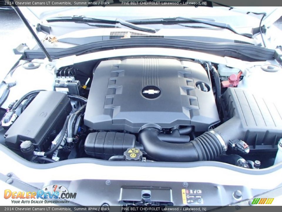 2014 Chevrolet Camaro LT Convertible Summit White / Black Photo #10