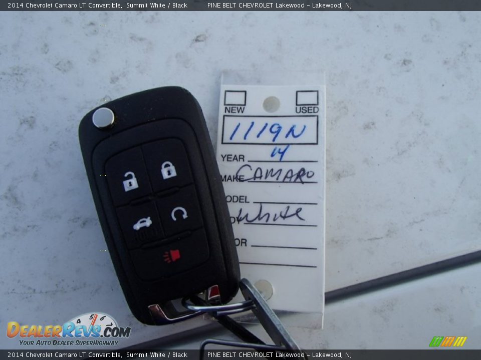 2014 Chevrolet Camaro LT Convertible Summit White / Black Photo #11
