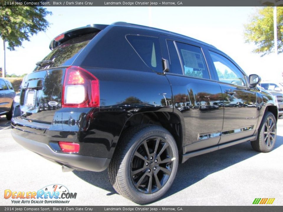 2014 Jeep Compass Sport Black / Dark Slate Gray Photo #3