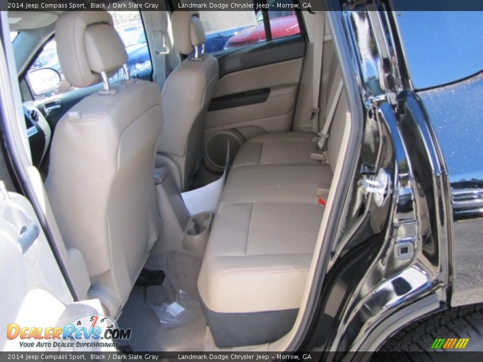 2014 Jeep Compass Sport Black / Dark Slate Gray Photo #7