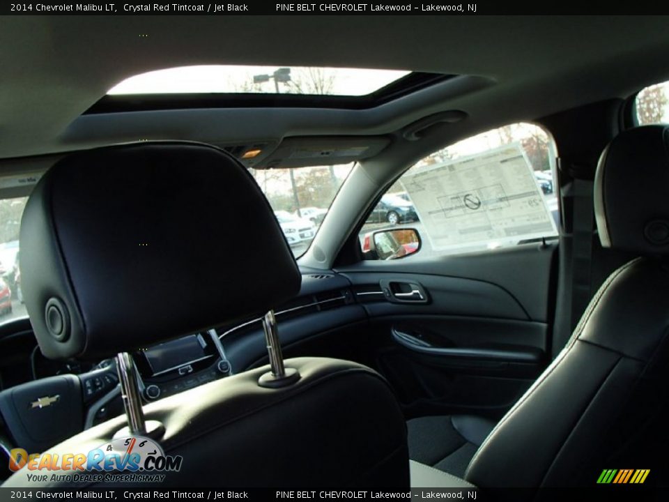 2014 Chevrolet Malibu LT Crystal Red Tintcoat / Jet Black Photo #4