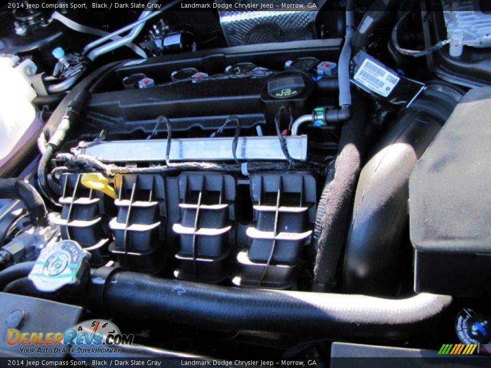 2014 Jeep Compass Sport Black / Dark Slate Gray Photo #9
