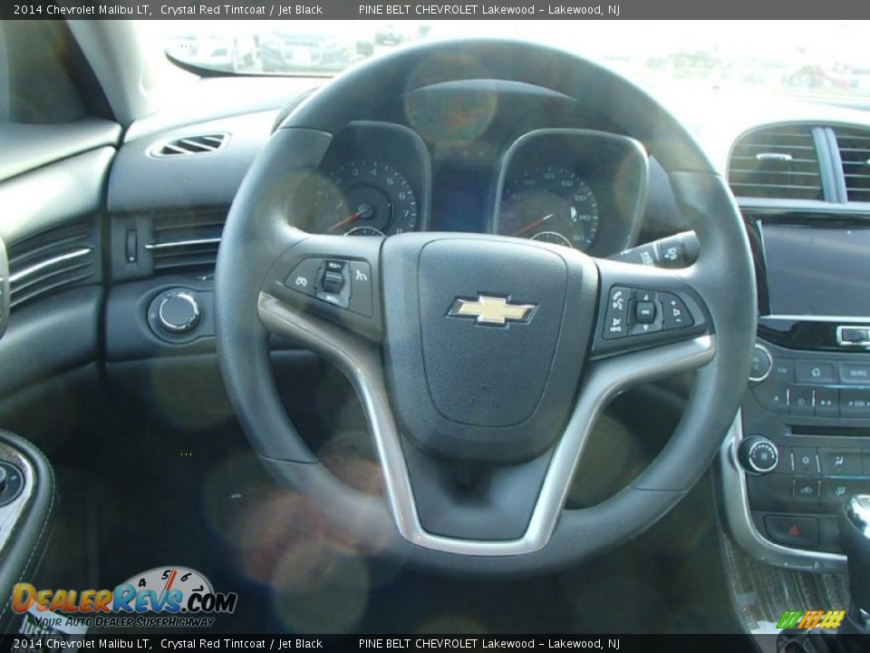 2014 Chevrolet Malibu LT Crystal Red Tintcoat / Jet Black Photo #6