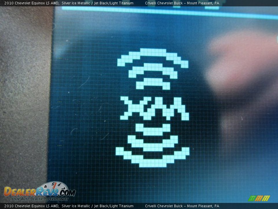2010 Chevrolet Equinox LS AWD Silver Ice Metallic / Jet Black/Light Titanium Photo #16