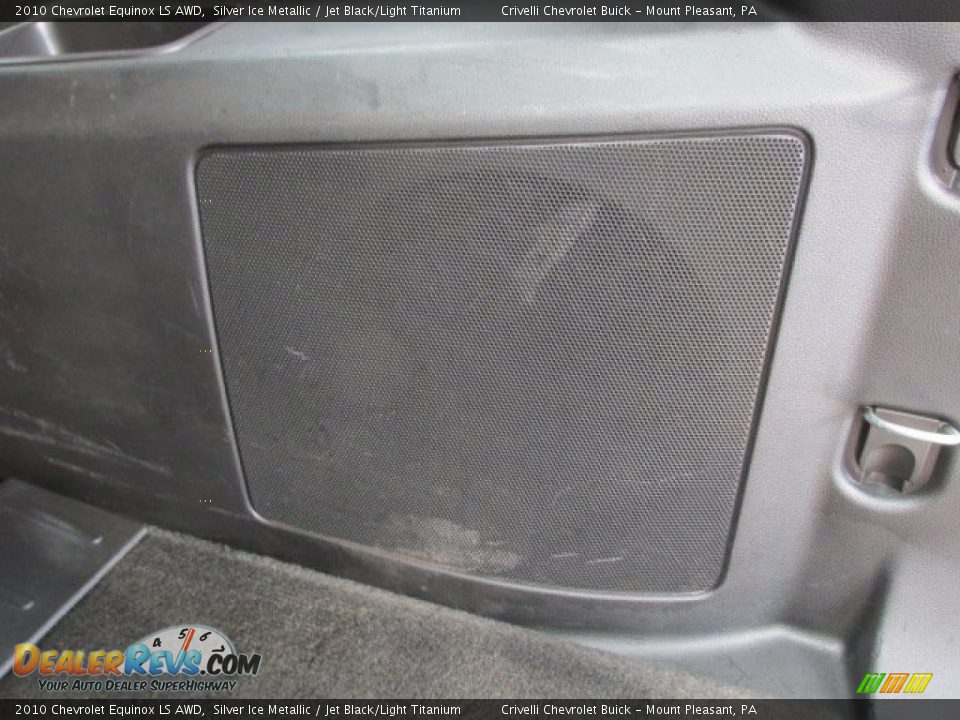 2010 Chevrolet Equinox LS AWD Silver Ice Metallic / Jet Black/Light Titanium Photo #22