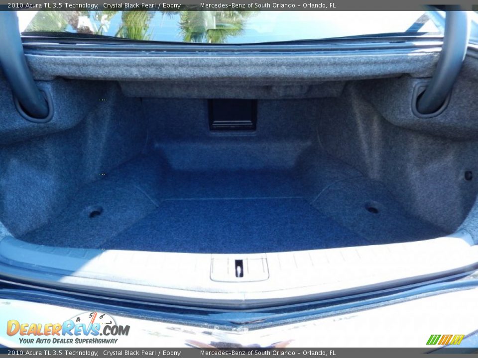 2010 Acura TL 3.5 Technology Crystal Black Pearl / Ebony Photo #10