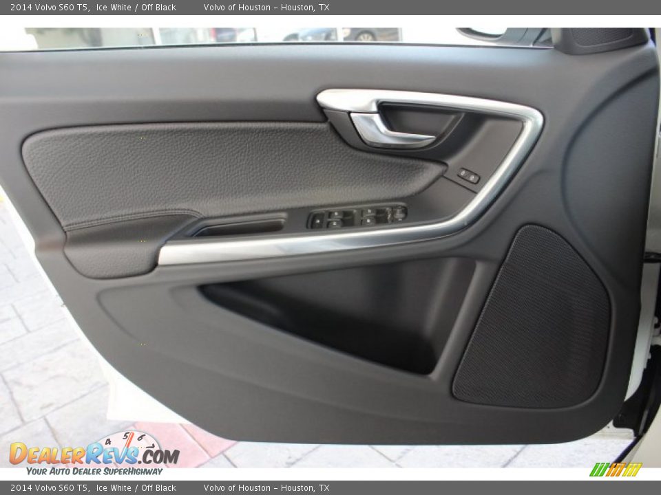 2014 Volvo S60 T5 Ice White / Off Black Photo #10