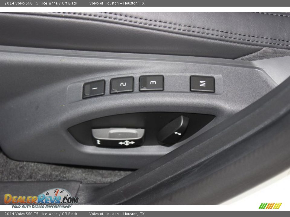 2014 Volvo S60 T5 Ice White / Off Black Photo #13