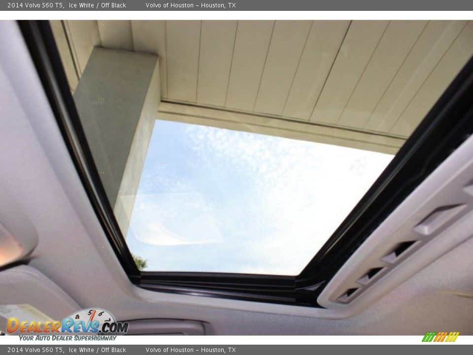 2014 Volvo S60 T5 Ice White / Off Black Photo #16