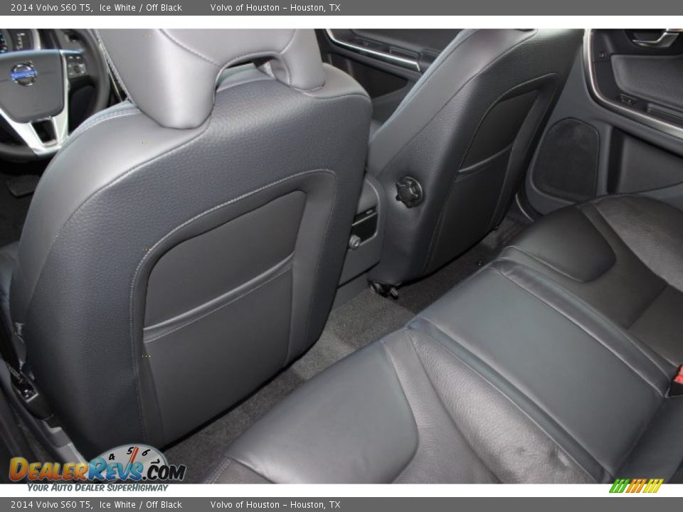 2014 Volvo S60 T5 Ice White / Off Black Photo #23