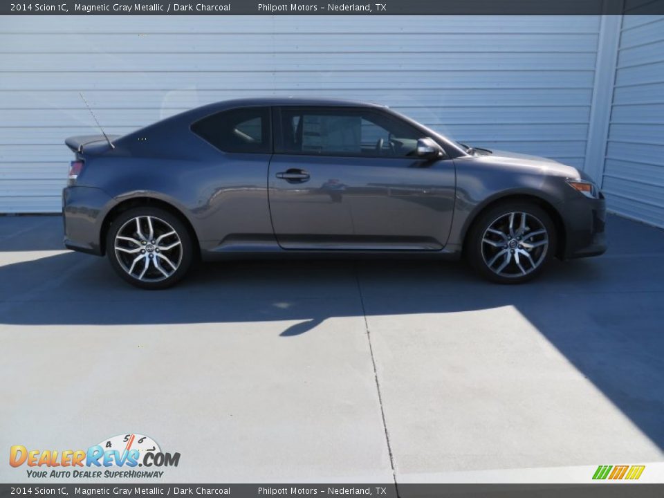 2014 Scion tC Magnetic Gray Metallic / Dark Charcoal Photo #3
