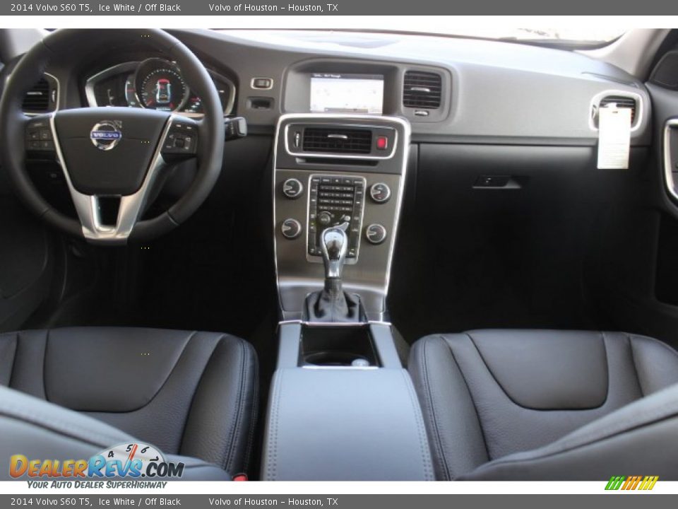 2014 Volvo S60 T5 Ice White / Off Black Photo #26