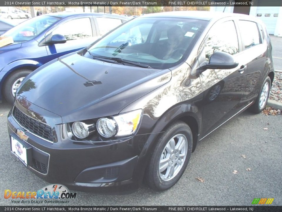 2014 Chevrolet Sonic LT Hatchback Mocha Bronze Metallic / Dark Pewter/Dark Titanium Photo #1
