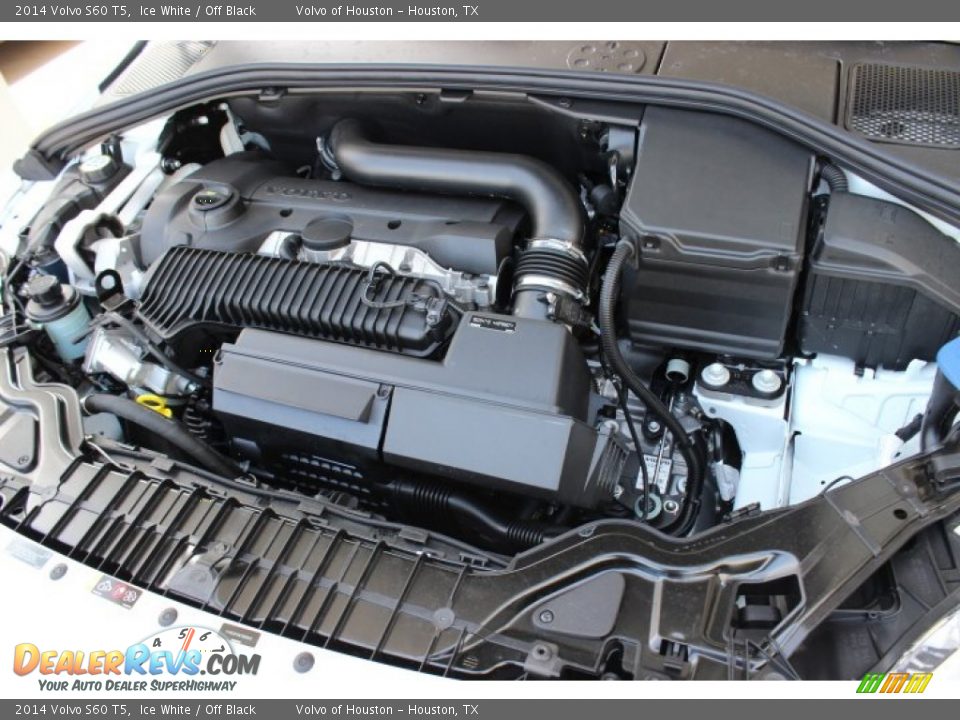 2014 Volvo S60 T5 Ice White / Off Black Photo #30