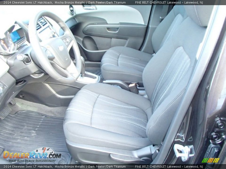 2014 Chevrolet Sonic LT Hatchback Mocha Bronze Metallic / Dark Pewter/Dark Titanium Photo #2
