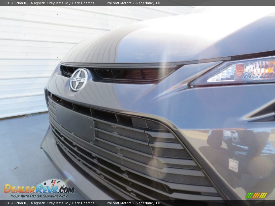 2014 Scion tC Magnetic Gray Metallic / Dark Charcoal Photo #13