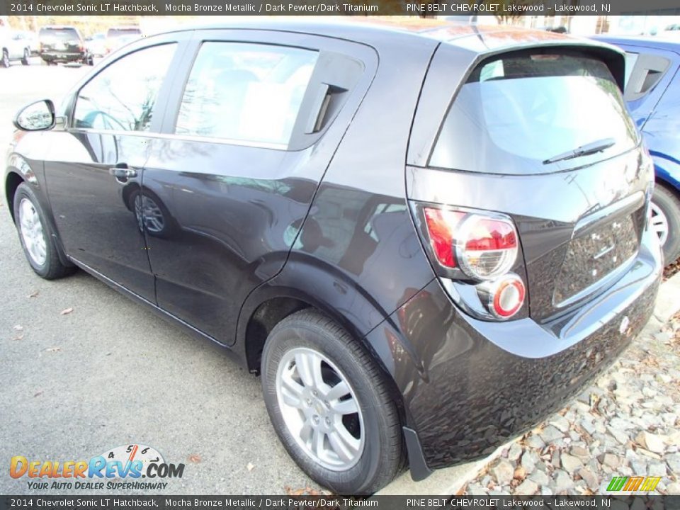 2014 Chevrolet Sonic LT Hatchback Mocha Bronze Metallic / Dark Pewter/Dark Titanium Photo #7