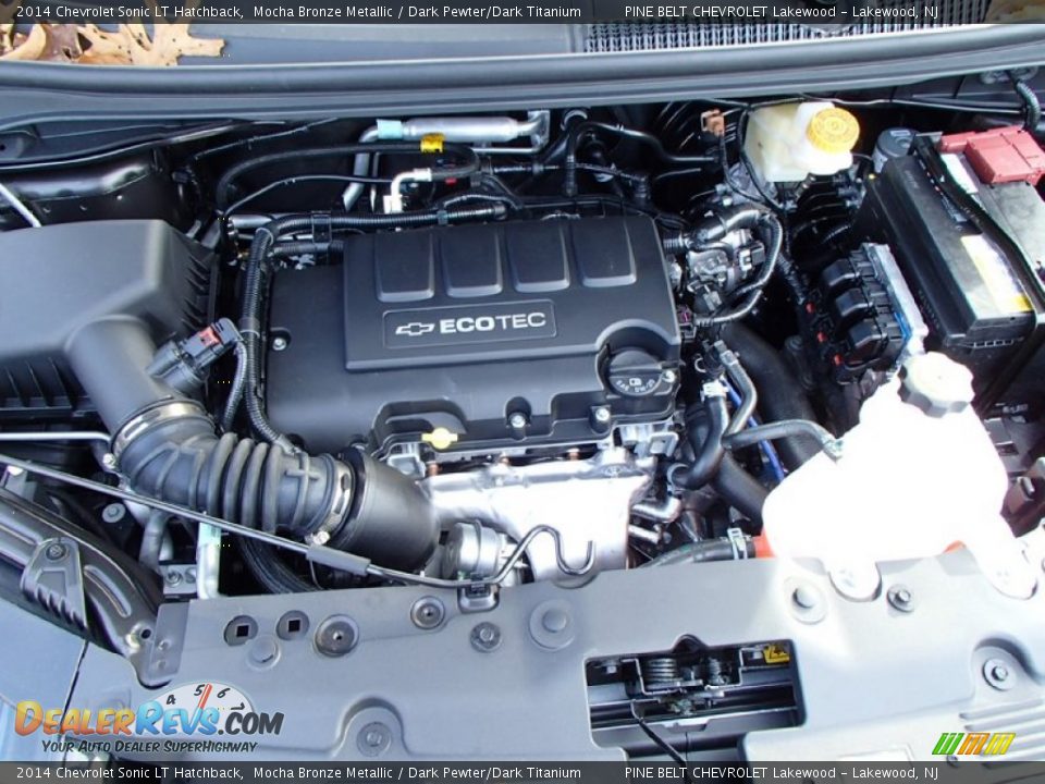 2014 Chevrolet Sonic LT Hatchback Mocha Bronze Metallic / Dark Pewter/Dark Titanium Photo #10