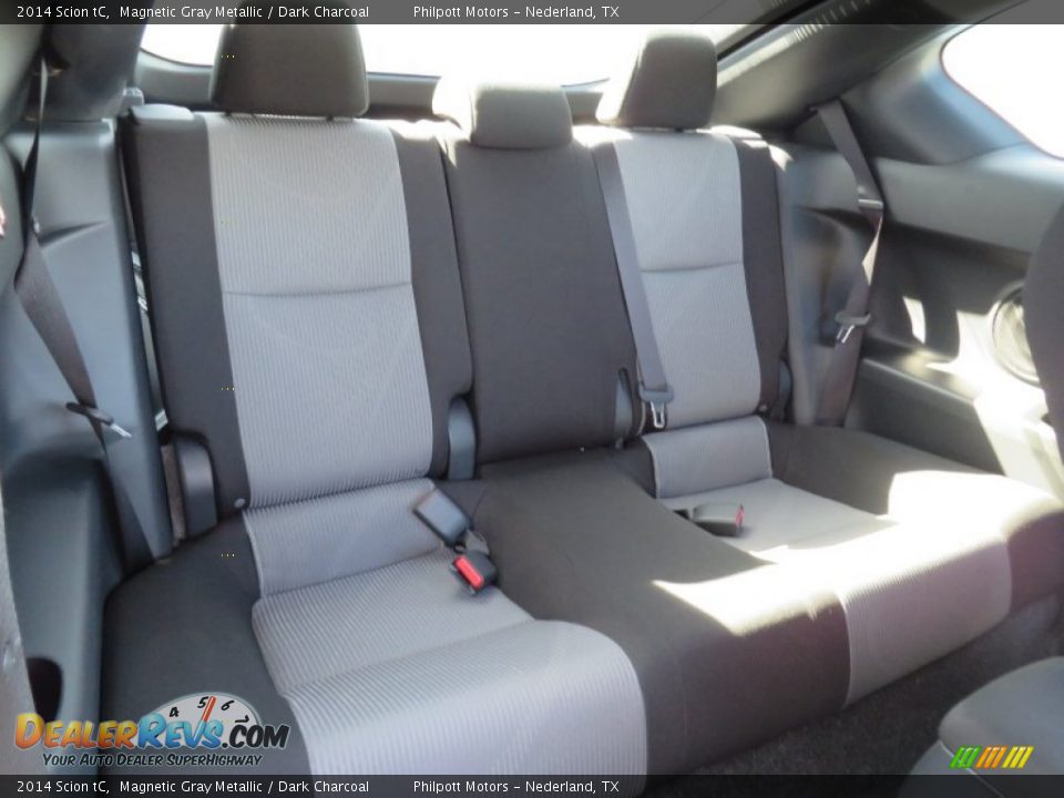 2014 Scion tC Magnetic Gray Metallic / Dark Charcoal Photo #21