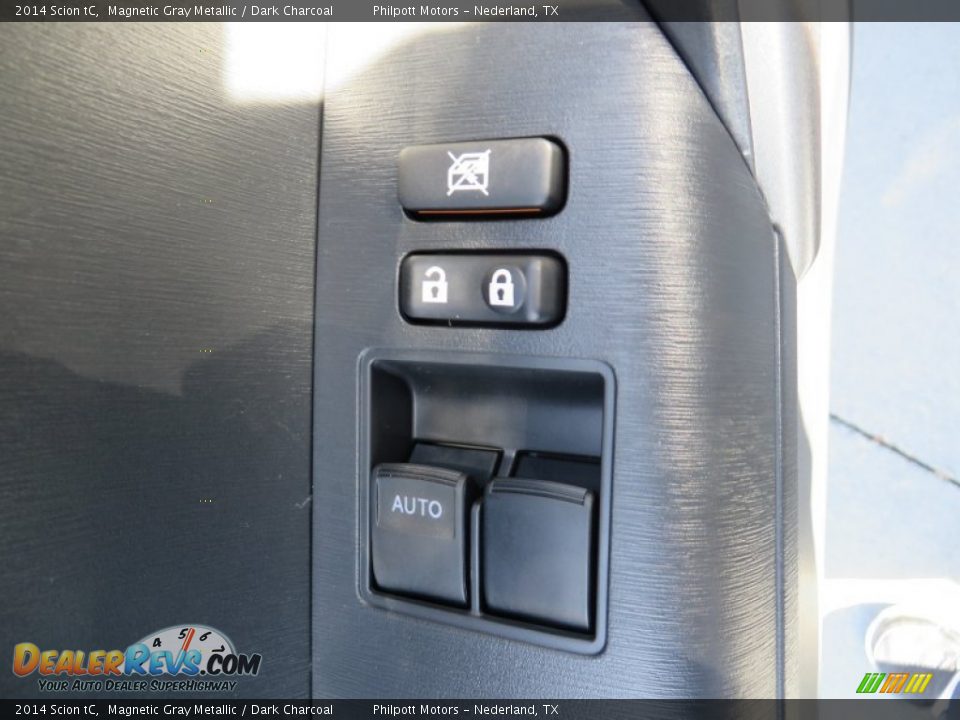 2014 Scion tC Magnetic Gray Metallic / Dark Charcoal Photo #24