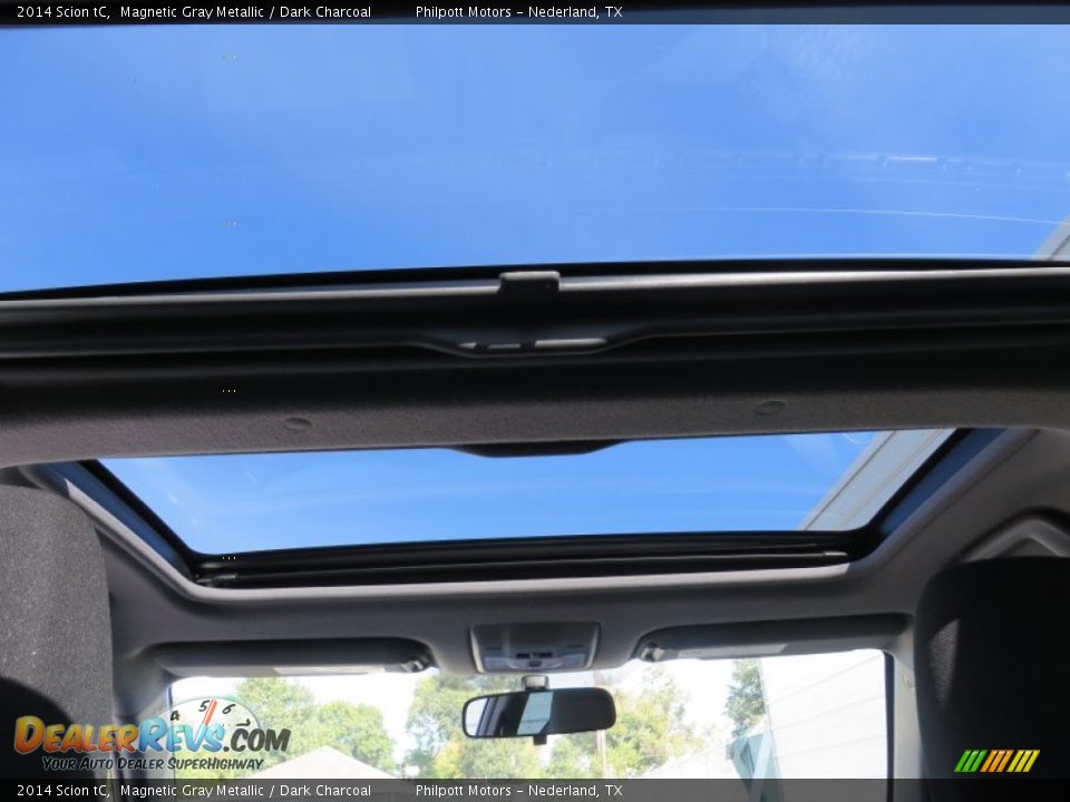 2014 Scion tC Magnetic Gray Metallic / Dark Charcoal Photo #27