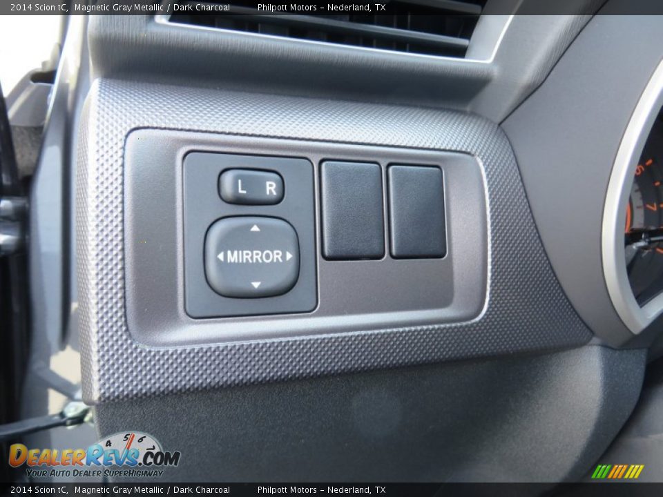 2014 Scion tC Magnetic Gray Metallic / Dark Charcoal Photo #33