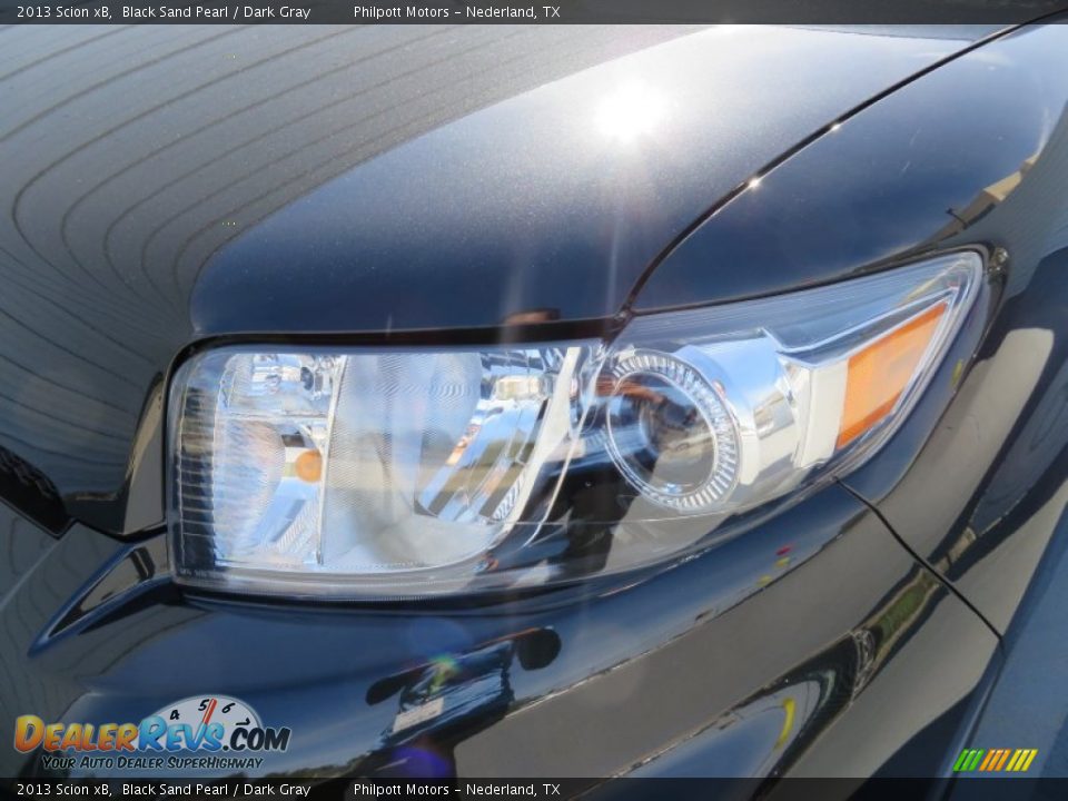 2013 Scion xB Black Sand Pearl / Dark Gray Photo #9
