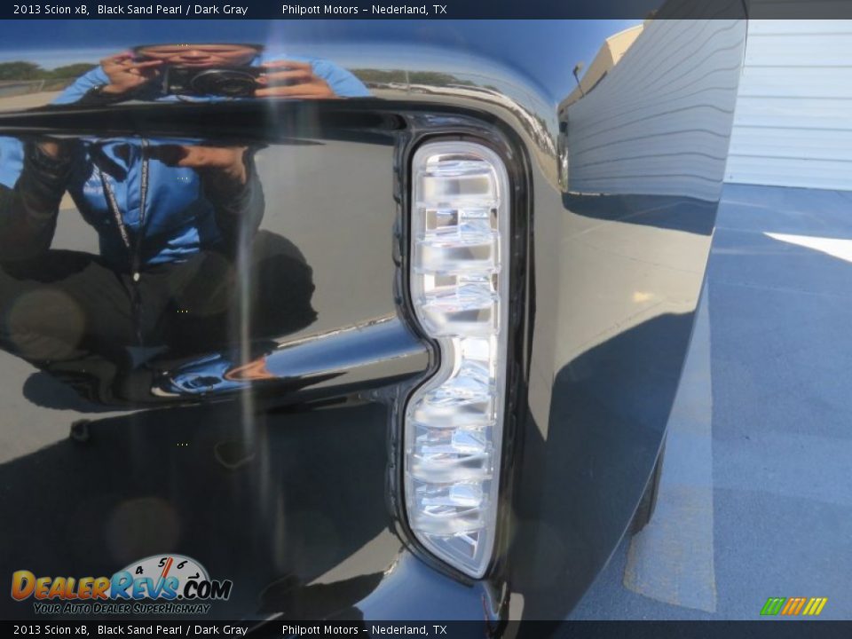 2013 Scion xB Black Sand Pearl / Dark Gray Photo #10