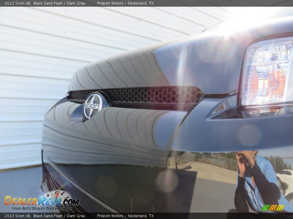 2013 Scion xB Black Sand Pearl / Dark Gray Photo #11