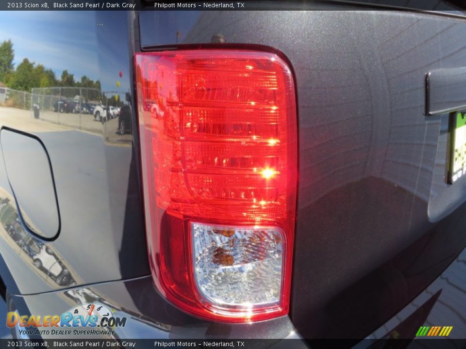 2013 Scion xB Black Sand Pearl / Dark Gray Photo #13