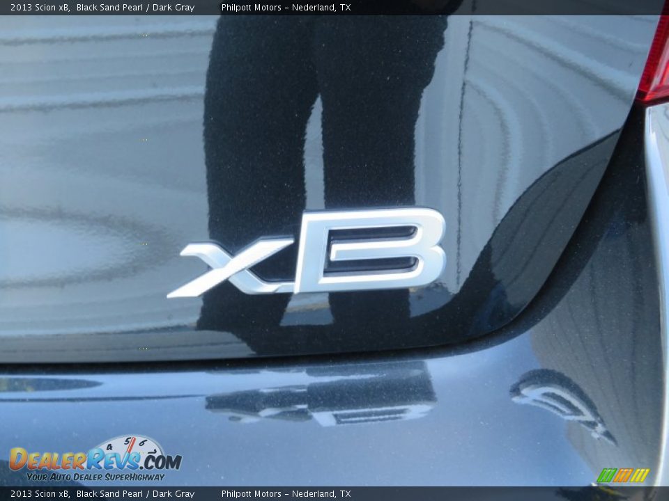 2013 Scion xB Black Sand Pearl / Dark Gray Photo #14