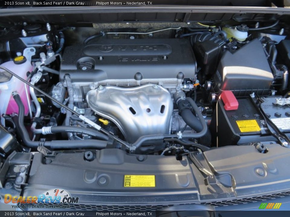 2013 Scion xB Black Sand Pearl / Dark Gray Photo #15