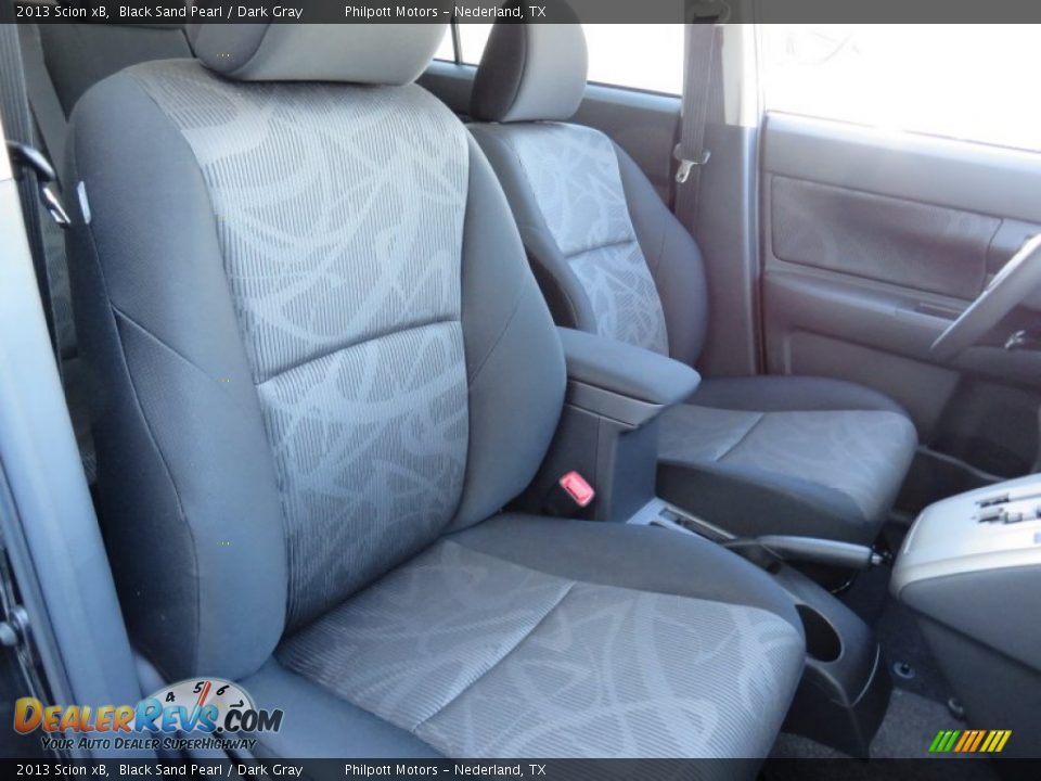 2013 Scion xB Black Sand Pearl / Dark Gray Photo #18