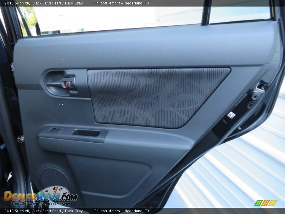 2013 Scion xB Black Sand Pearl / Dark Gray Photo #19