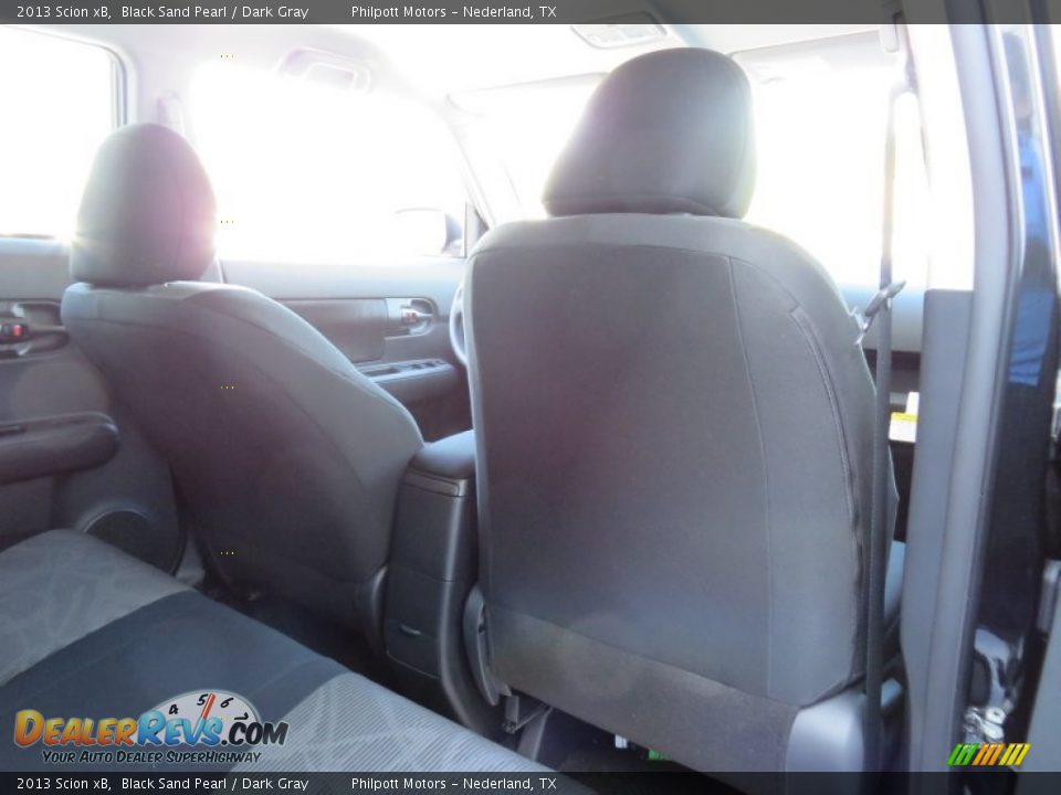 2013 Scion xB Black Sand Pearl / Dark Gray Photo #20