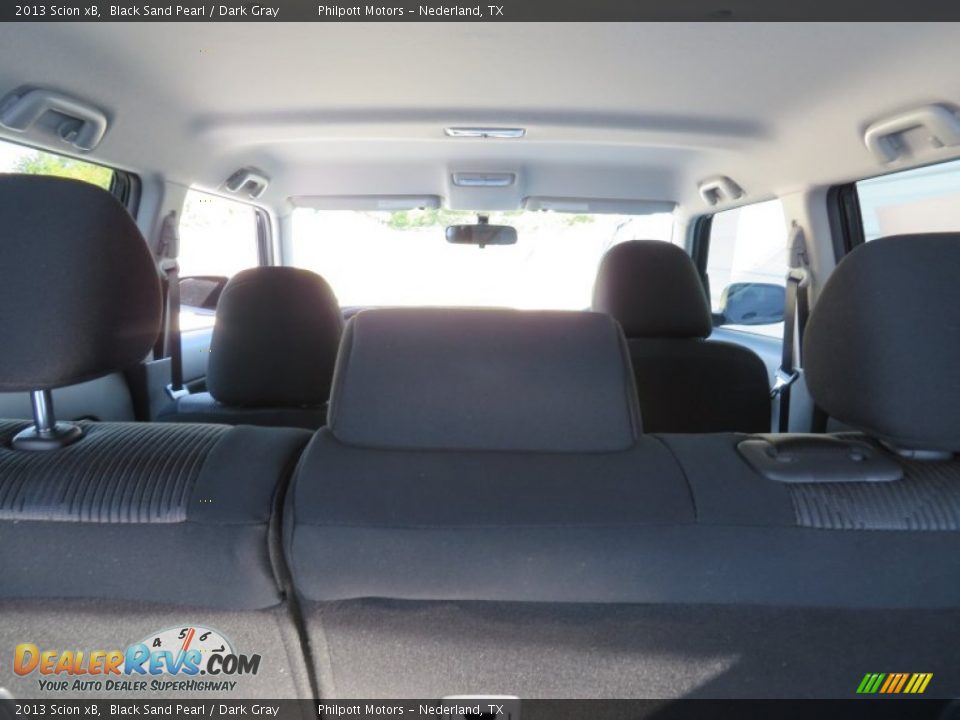 2013 Scion xB Black Sand Pearl / Dark Gray Photo #22