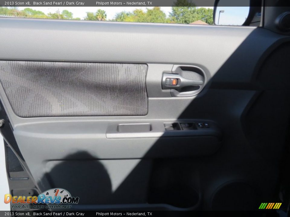 2013 Scion xB Black Sand Pearl / Dark Gray Photo #24