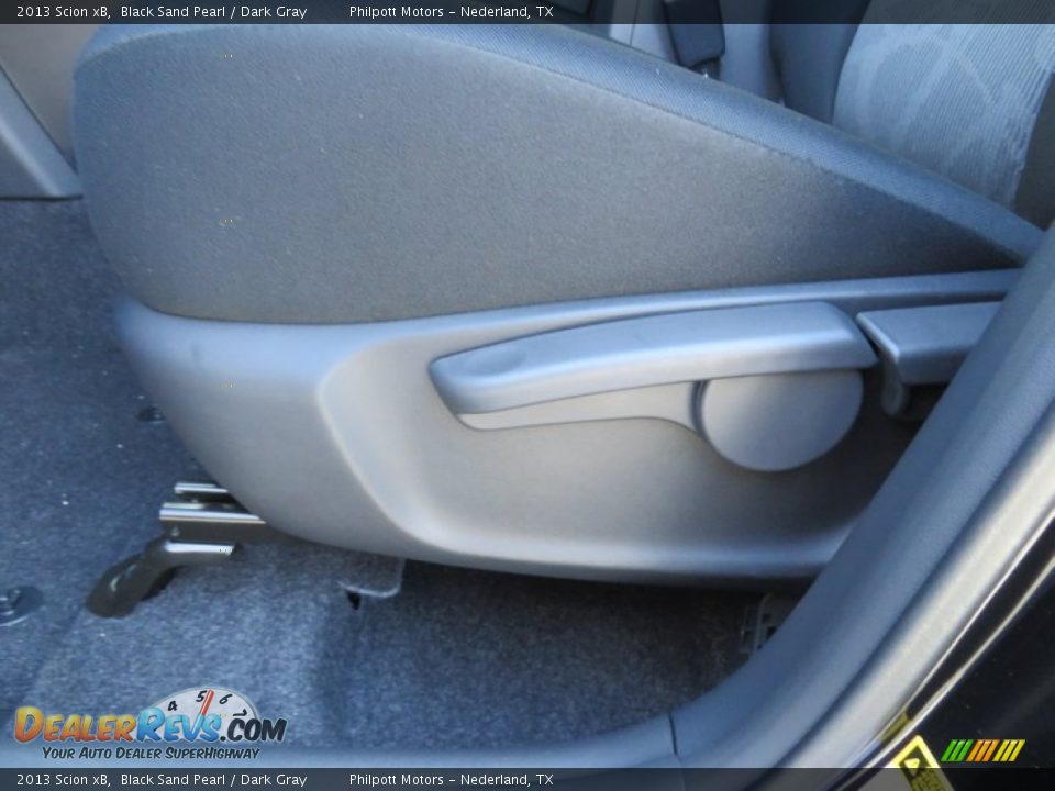 2013 Scion xB Black Sand Pearl / Dark Gray Photo #27