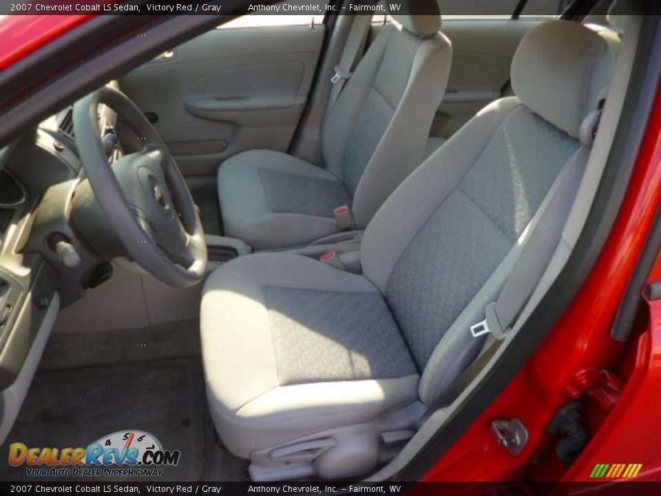 2007 Chevrolet Cobalt LS Sedan Victory Red / Gray Photo #15