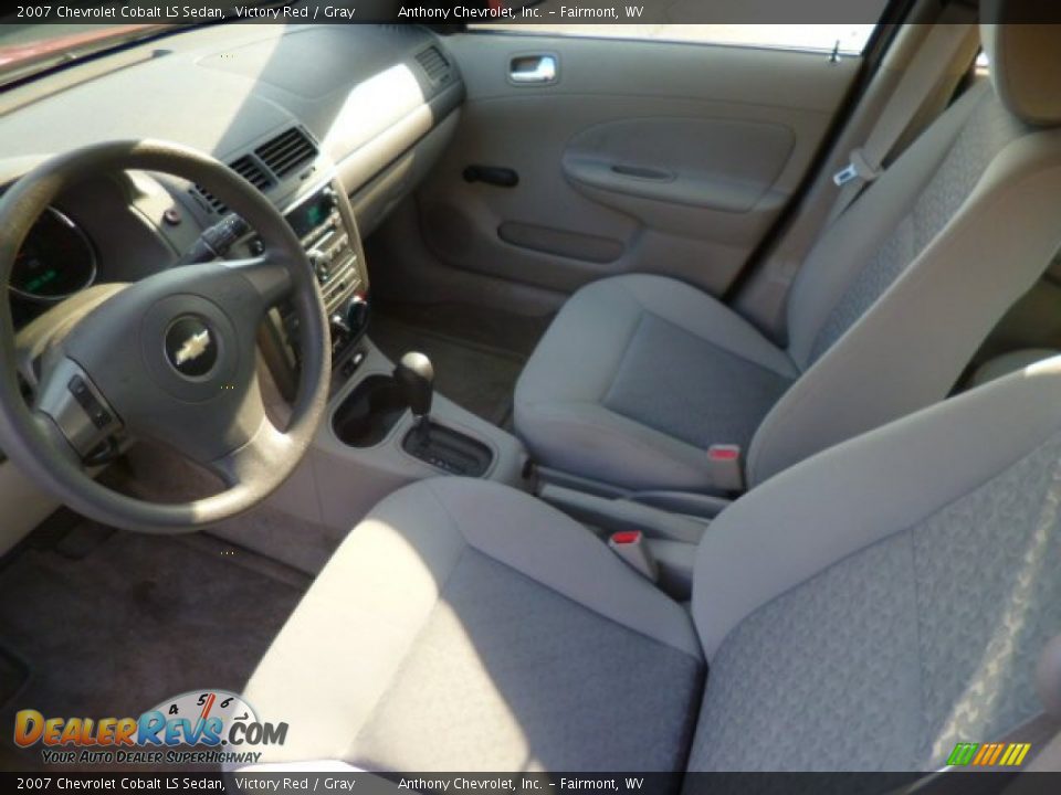 2007 Chevrolet Cobalt LS Sedan Victory Red / Gray Photo #16