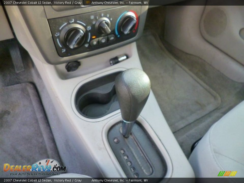 2007 Chevrolet Cobalt LS Sedan Victory Red / Gray Photo #18